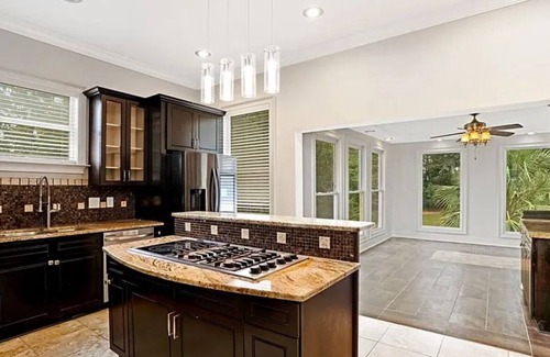 Church Street House | Fayetteville Oasis Mansion With Pool and Basketball Court Near Atlanta Airport!