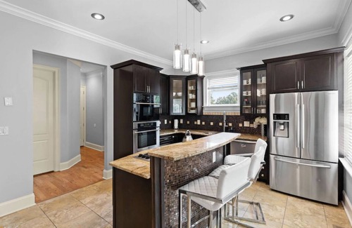 Church Street House | Fayetteville Oasis Mansion With Pool and Basketball Court Near Atlanta Airport!