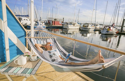 Burgstaaken Boat Rental | Feel good and relax - Beautiful Baltic Sea houseboat on Fehmarn