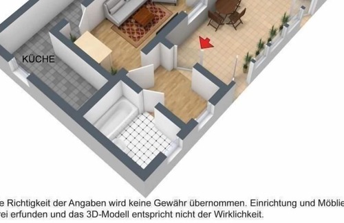 Mueglitztal House | Ferienhaus für 2 Gäste mit 66m² in Maxen