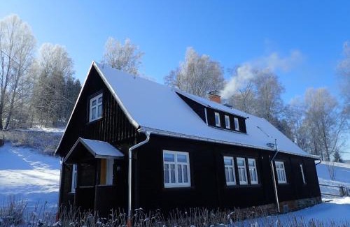 Klingenthal House | Ferienhaushälfte Gösselberg im Ferienhaus Anno Dazumal, wie zu Großmutters Zeiten, linke Seite