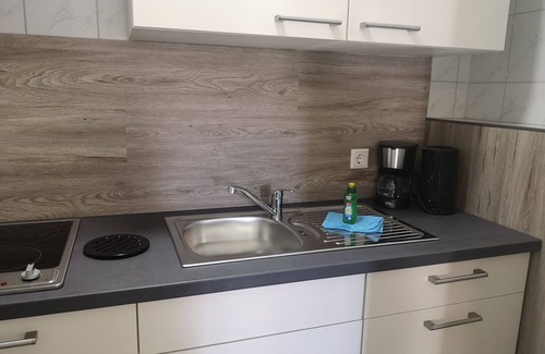 Krakow am See Apartment | Ferienwohnung 6 Hofseite - NEU Ferienpark Blechernkrug