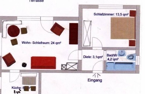 Bonndorf Apartment | Ferienwohnung/app. für 4 Gäste mit 52m² in Bonndorf