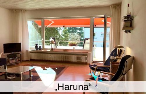 Langenargen Apartment | Ferienwohnung Haruna - Seenah, lichtdurchflutet mit 2 Balkonen und Stellplatz