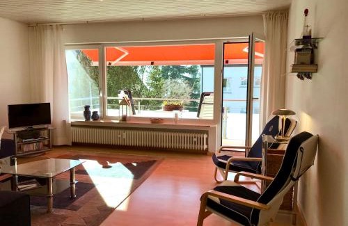 Langenargen Apartment | Ferienwohnung Haruna - Seenah, lichtdurchflutet mit 2 Balkonen und Stellplatz