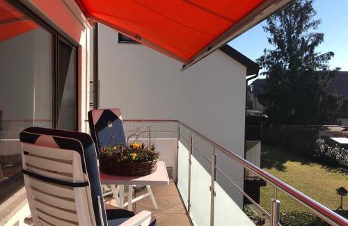 Langenargen Apartment | Ferienwohnung Haruna - Seenah, lichtdurchflutet mit 2 Balkonen und Stellplatz