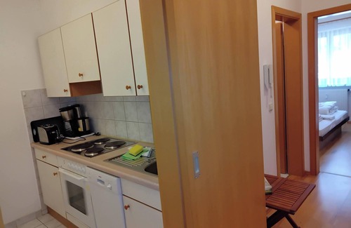 Aschau im Chiemgau Apartment | Ferienwohnung im Erdgesoss, 48 qm, Extra Schlafzimmer mit Balkon