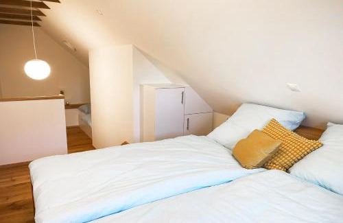 Ohne Apartment | Ferienwohnung in der alten Scheune Wiesenblick für 3 Personen