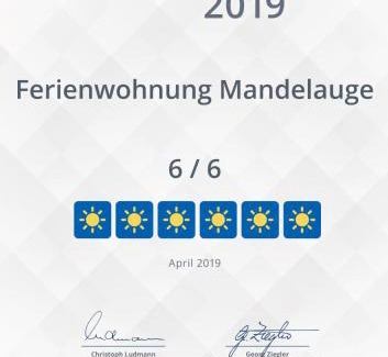 Mitte-Sud Apartment | Ferienwohnung Mandelauge - Luxus trifft Eleganz mit Meerblick