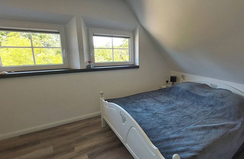 Winnemark Apartment | Ferienwohnung Schleibrise - Duschbad, Balkon, Terrasse, Garten, Schleinah
