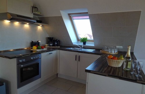 Burgstaaken Apartment | Ferienwohnung Studio Seeblick auf Fehmarn Haus 10 - Ferienwohnungen Hass Haus 10
