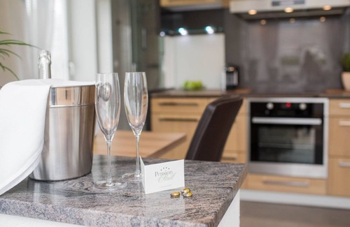 Schoerfling am Attersee Apartment | FEWO 1 de luxe with balcony * - Pension KNOLL am Attersee