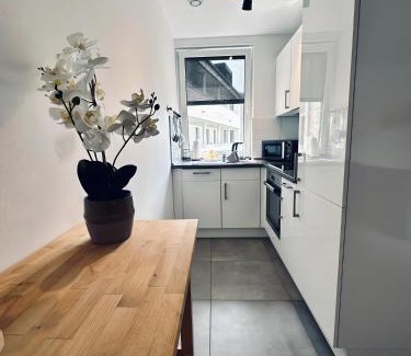 Nordhorn Apartment | FeWo Am Citybogen Aufzug & Loggia