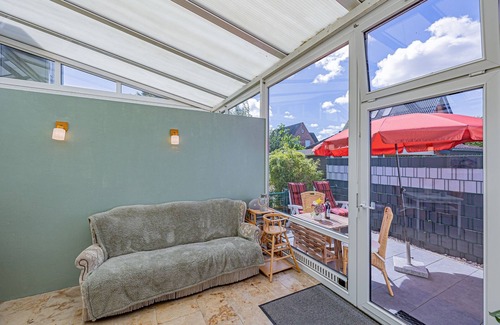 Harrislee Apartment | fewo1846 - Nordlicht - ground floor 3-room apartment with winter garden/terrace