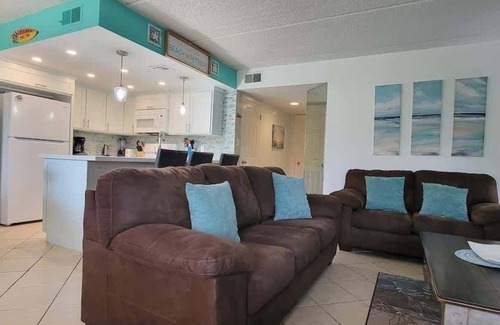South Padre Island Condo | Fiesta Sol #110 2 Bedroom Home by RedAwning
