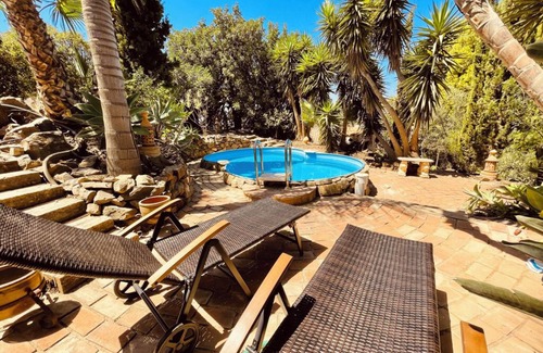 Torrox Cottage | Finca, great private pool & garden, sea and mountain views, 15 min. to the coast