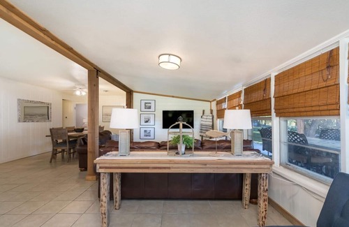 Laguna Park House | Fire Pit and 250 yds to Lake