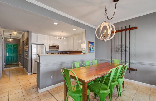 Folly Beach Villa | First-floor villa w/beach and ocean views from spacious balcony