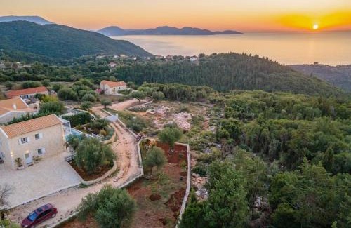 Markoulata Villa | Fiscardo Luxury Stone Villa Suzana ,with sunset view!