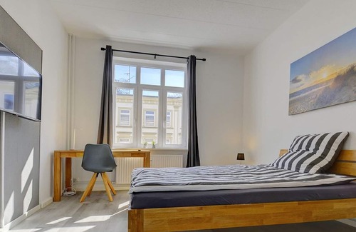 Nordstadt Apartment | Fitter apartment - Schiefe Stube - fewo1846 - Schiefe Stube / Cheap craftsman apartment with 3