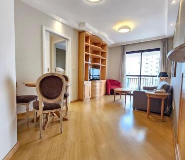 Indianopolis Apartment | Flat Apart-hotel quarto suite Perto Metro/Moema