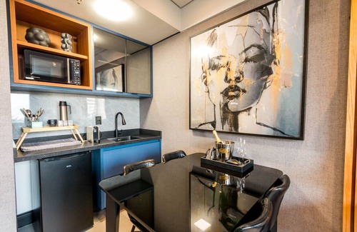 Alphaville Industrial Apartment | Flat com Lazer Wi-fi e Tima Localiza o