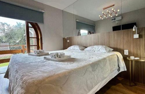 Vila Poran Apartment | Flat Duplex no Quatre Saisons Residence, Campos do Jordão