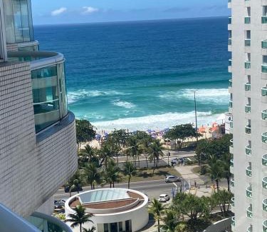 Barra da Tijuca Apartment | Flat Praia Barra VISTA MAR Resort Urbano Posto 4