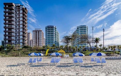 Barra da Tijuca Apartment | Flat Praia Barra VISTA MAR Resort Urbano Posto 4