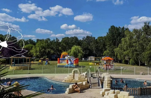 Luynes House | Flower Camping Les Granges * - Mobil-Home Standard 30 m2 (2 bedrooms) 4 people