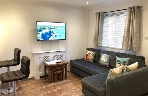 Cowley Apartment | Fountain View 1BR Flat-Free Parking