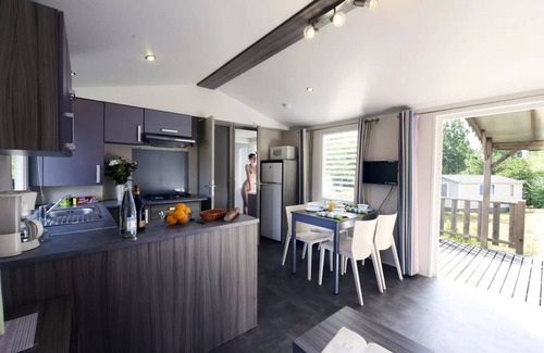 Saint-Martin-Lars-en-Sainte-Hermine House | Mobil Home Komfort Maillezais - 2 Schlafzimmer 4 Personen