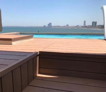 Boca del Rio Apartment | FRENTE PLAYA vista al mar, PISCINA DE USO EXCLUSIVO