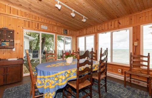 Covert House | Front seat view of Lake Michigan for beautiful sunsets and crashing waves