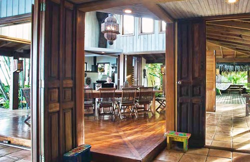 Roatan Villa | Fuego Del Mar: Oceanfront Luxury Villa on Private Estate.