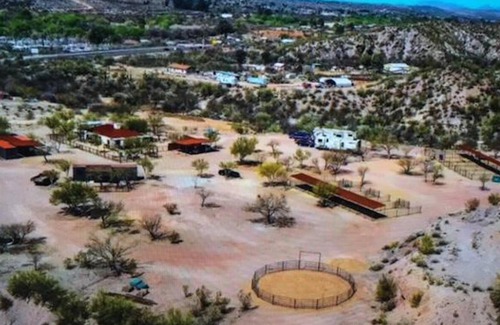 Wickenburg RV Rental | Full RV Hookup with Two Covered Horse Stalls (BYO fully contained RV, SP3)