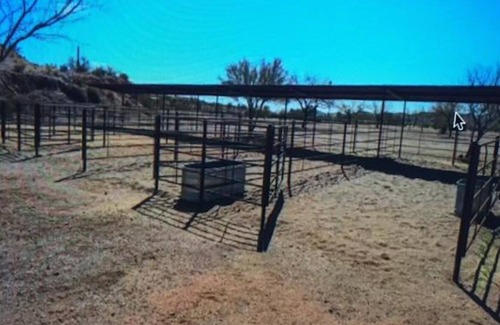 Wickenburg RV Rental | Full RV Hookup with Two Covered Horse Stalls (BYO fully contained RV, SP3)