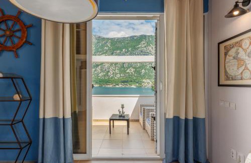 Prcanj Apartment | Full Sea View Penthouse with Panoramic terrace