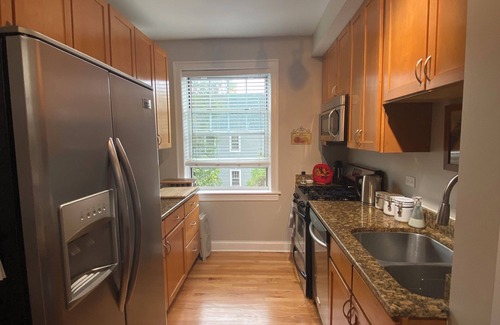 Irving Park Condo | Fully furnished 2 Bdrm. In Old Irving Park. Easy walk to Blue Line.