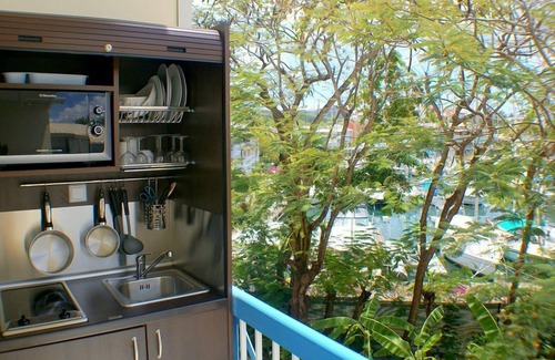 Pointe du Bout Apartment | FUNCTIONAL STUDIO HOTEL CARAYOU SPA BEACH SWIMMING POOLS