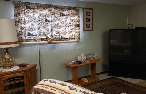 Billings Apartment | Furnished, all-inclusive studio with shared bath. Full Kitchen in unit.