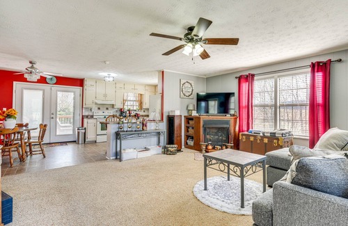 Mohawk House | Furnished Deck & Fire Pit: Greeneville Home!