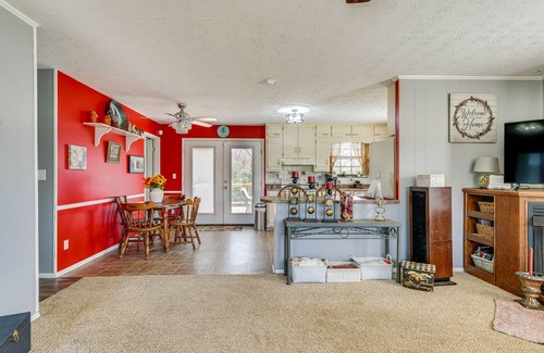 Mohawk House | Furnished Deck & Fire Pit: Greeneville Home!