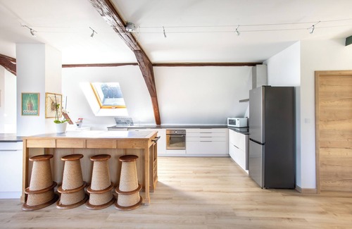 Orbey Apartment | Gîte de la Grande Vallée - Exceptional view of Orbey and its valley