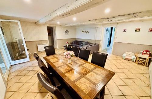 Le Breuil Apartment | Gîtes Montvaltin - 90m2, RDC, 3 chambres & cuisine