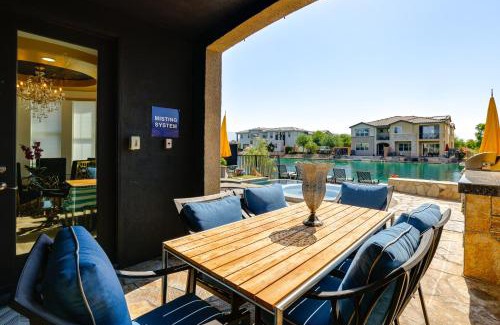 Terra Lago House | Game Room and Views Luxe Lakefront Home in Indio!