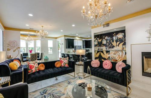 Terra Lago House | Game Room and Views Luxe Lakefront Home in Indio!