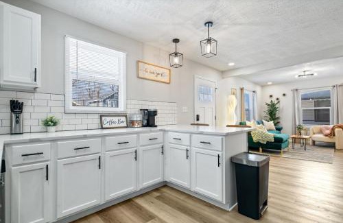 Indianapolis House | Game Room Retreat with Firepit and Gym, Sleeps 12