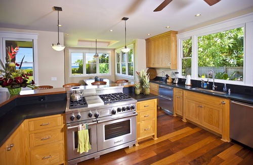 Anahola House | Gated Beachfront Estate - On the Sand -Secluded Beach safe year round TVNC-4245
