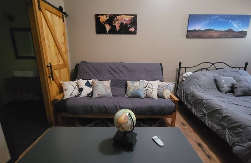 Colburn Bed & Breakfast | Geography Suite - Full suite w/ kitchenette, private bath in 1930 schoolhouse